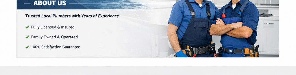 About our plumbing team